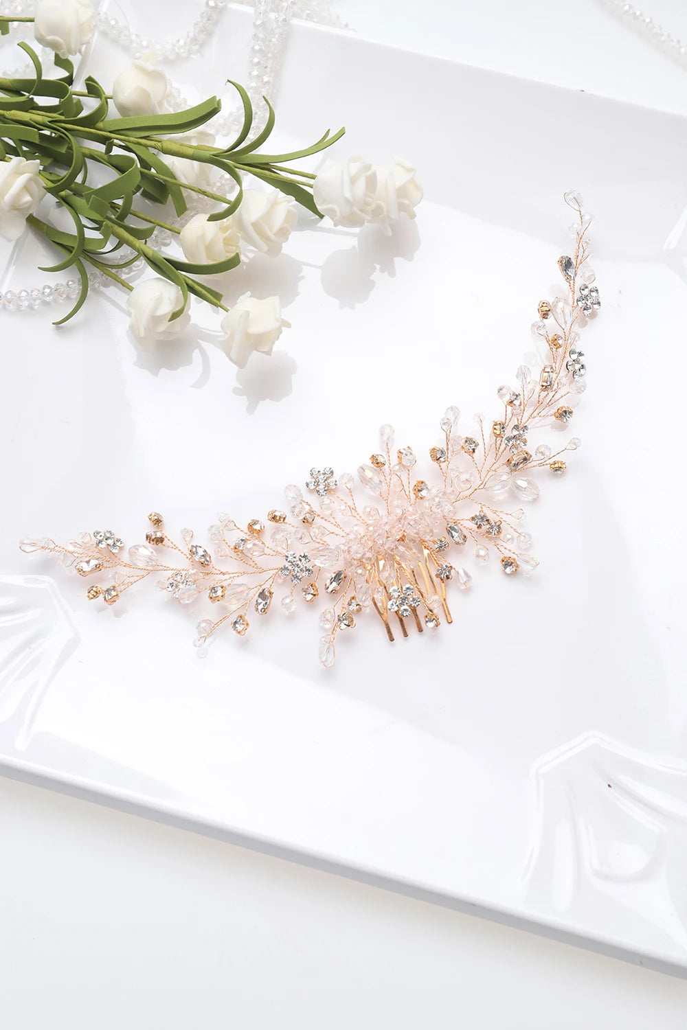 Shiny Crystal Hair Comb