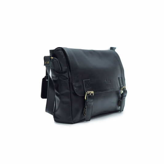 Rashif Leather Messenger Bag