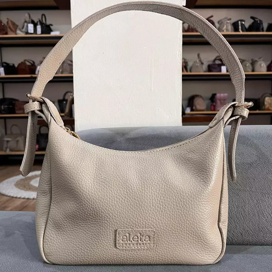 Karen Leather Hobo Bag