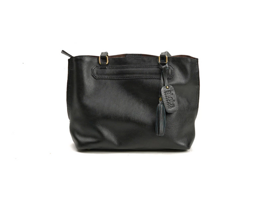 Rachel Leather Shoulder Tote