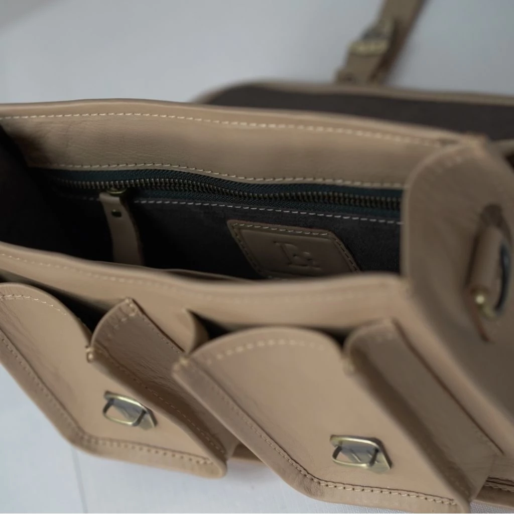 Cleopatra European Leather Satchel