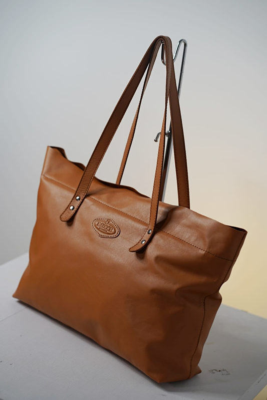 Ferro European Leather Slouchy Tote