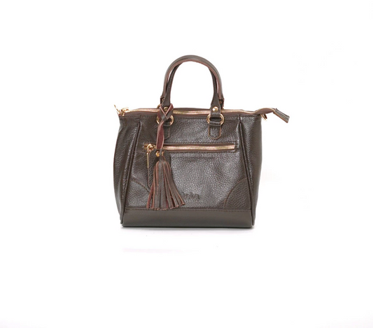 Kala Mini Leather Dome Satchel