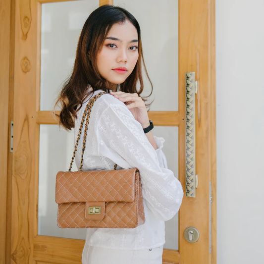 Meira Quilted Flap Bag