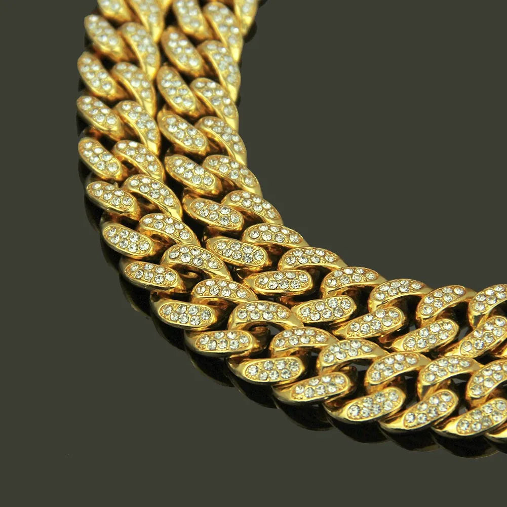 Cubic Zirconia Cuban Chain