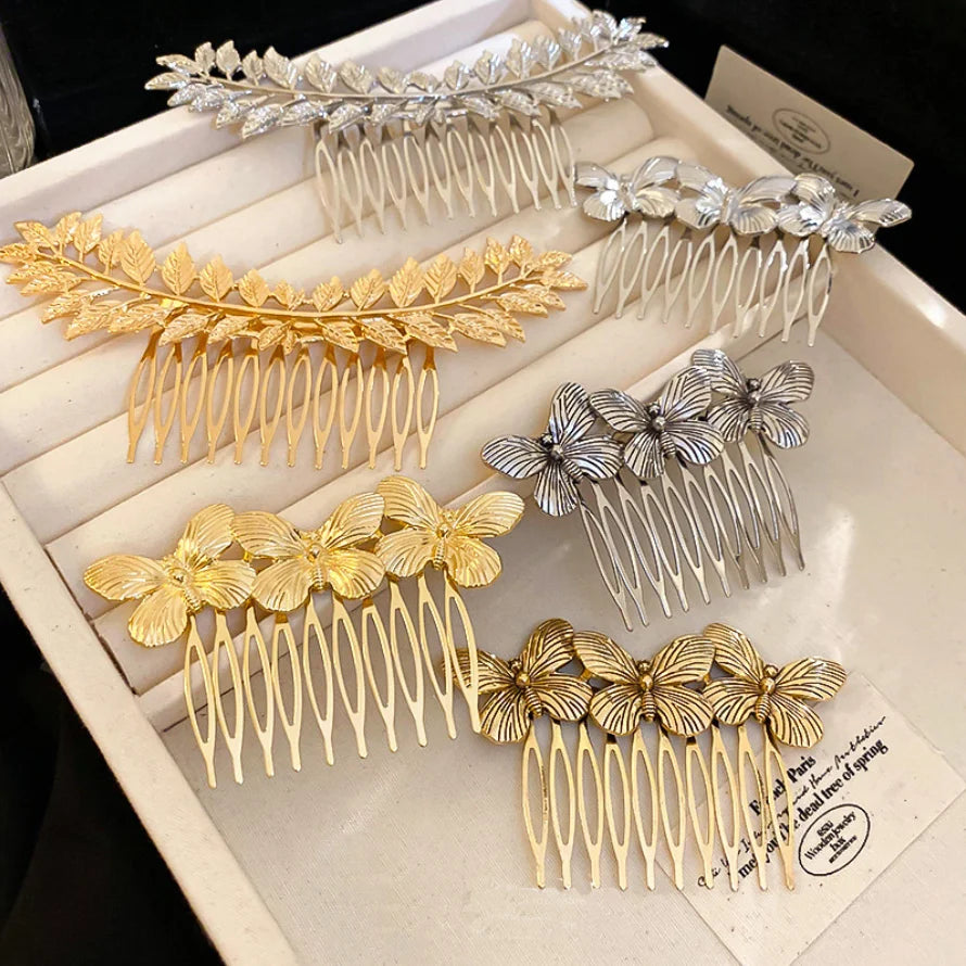 Stylish Metal Hair Comb