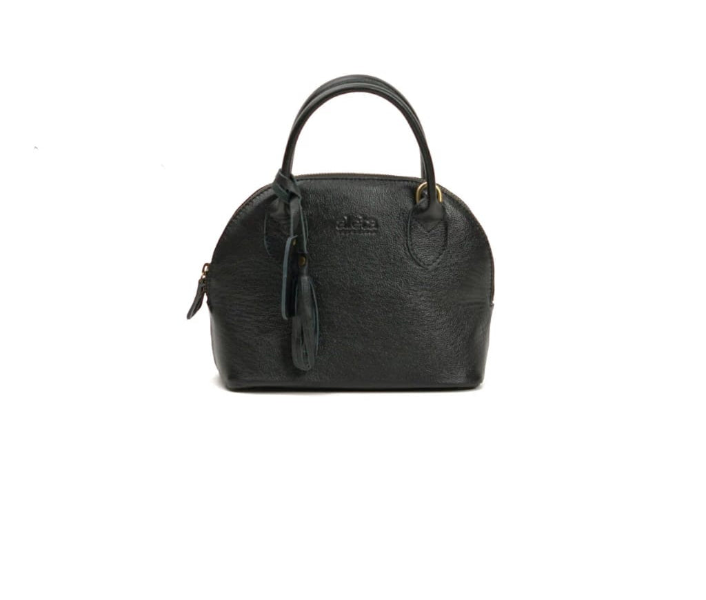 Naomi Leather Dome Handbag