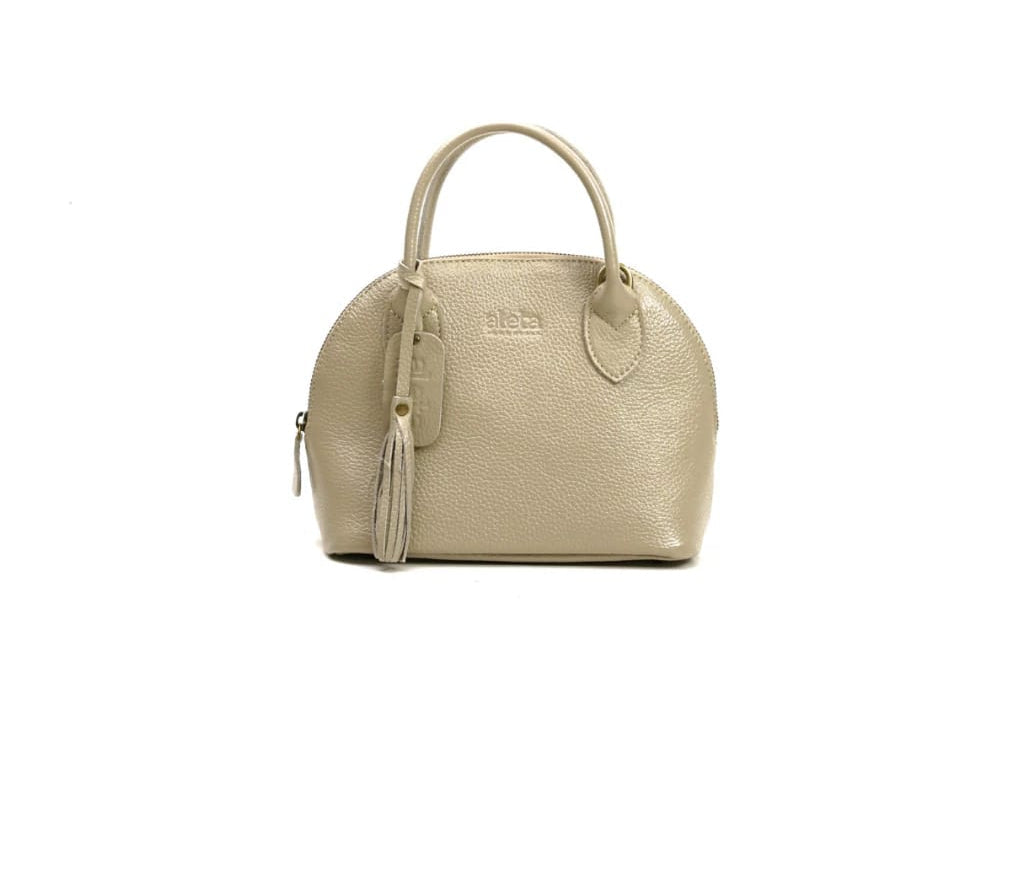 Naomi Leather Dome Handbag