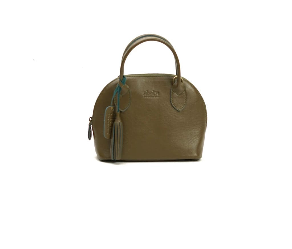 Naomi Leather Dome Handbag