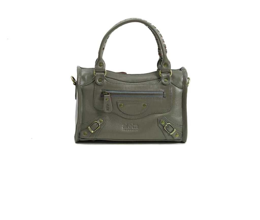 Janeth Leather Edge Crossbody