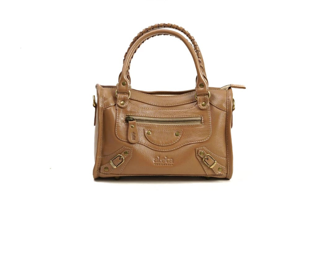 Janeth Leather Edge Crossbody