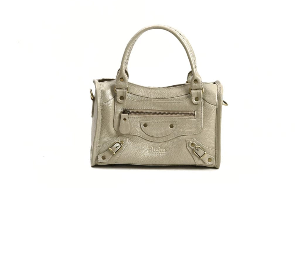 Janeth Leather Edge Crossbody
