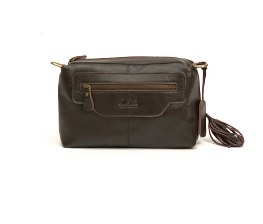 Arimbi Leather Crossbody Bag