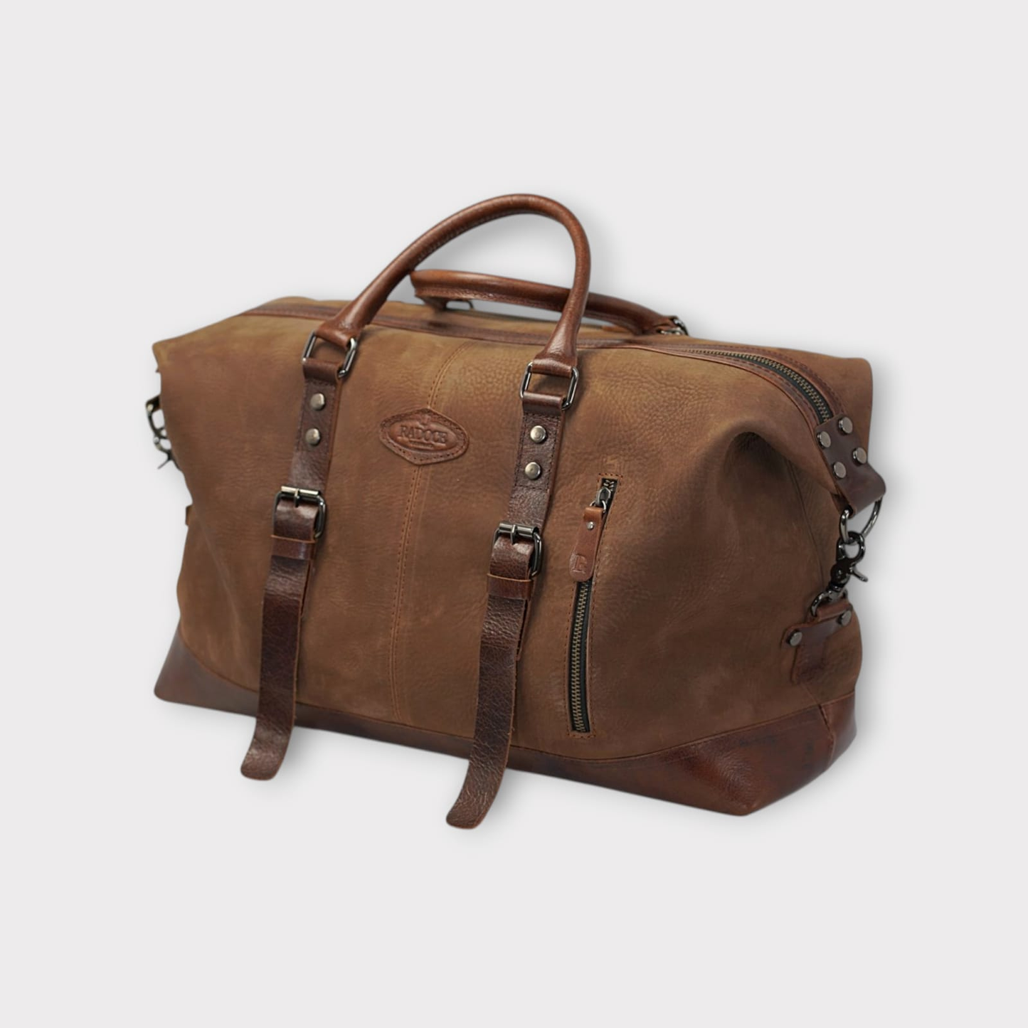 Ravello Leather Weekend Duffle Bag