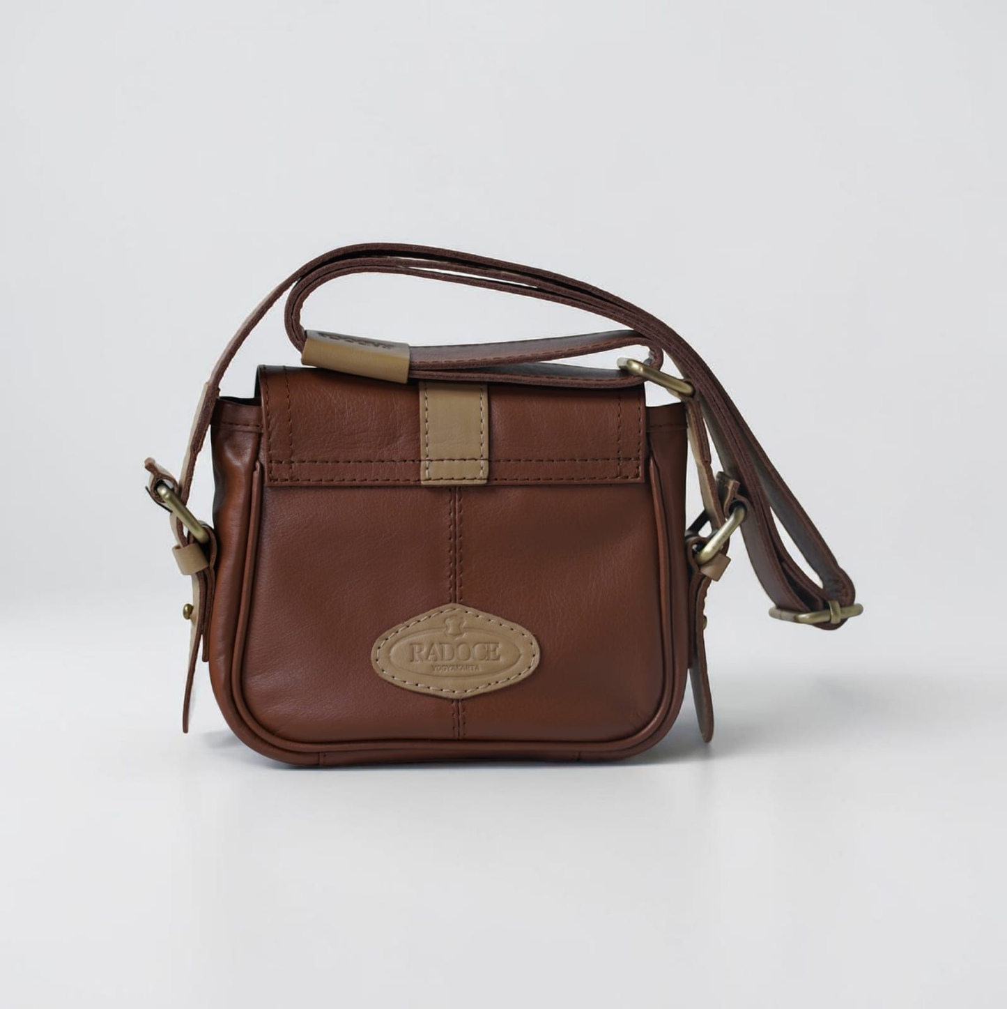 Amor Mini European Leather Heritage Satchel