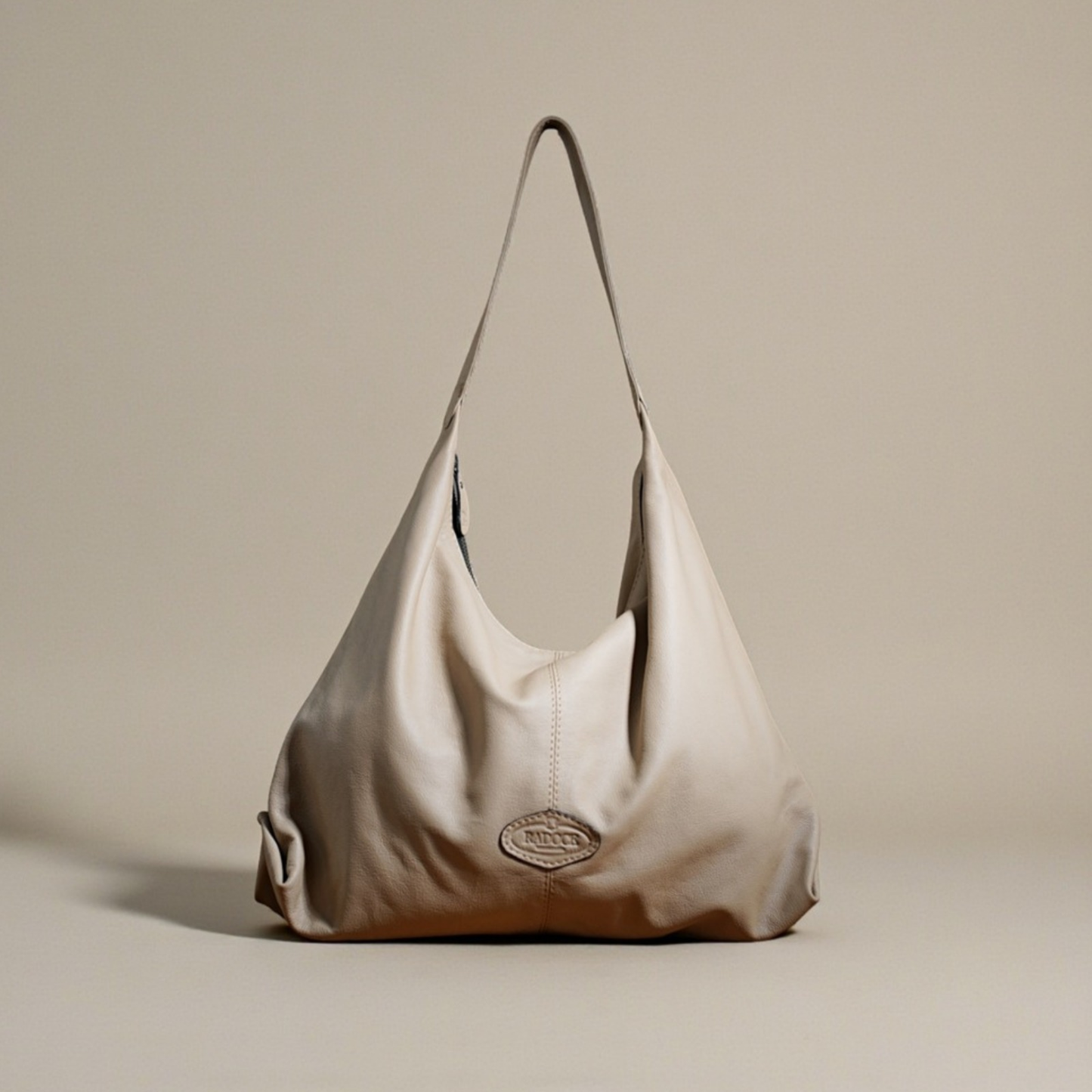 Bona Large Heritage European Leather Slouchy Hobo