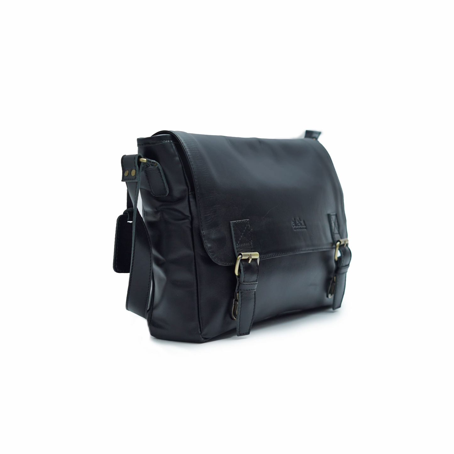 Rashif Leather Messenger Bag
