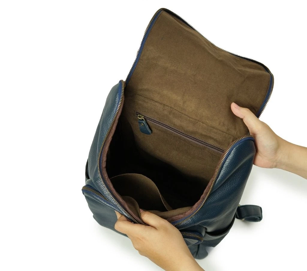 Hody Pebbled Leather Backpack