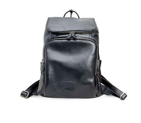 Hody Pebbled Leather Backpack