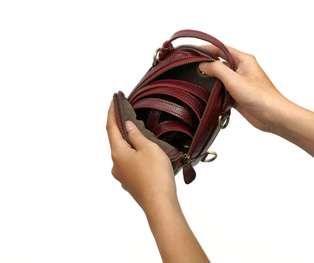 Dina Mini Leather Crossbody