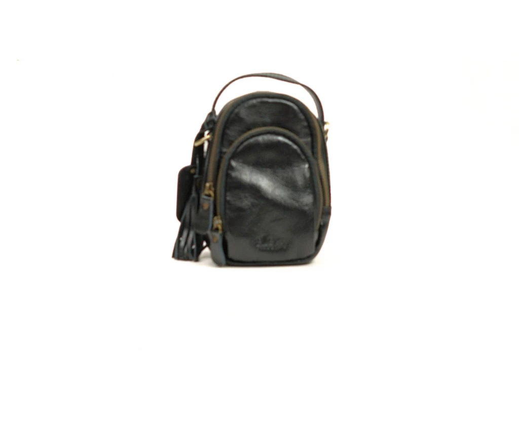 Dina Mini Leather Crossbody