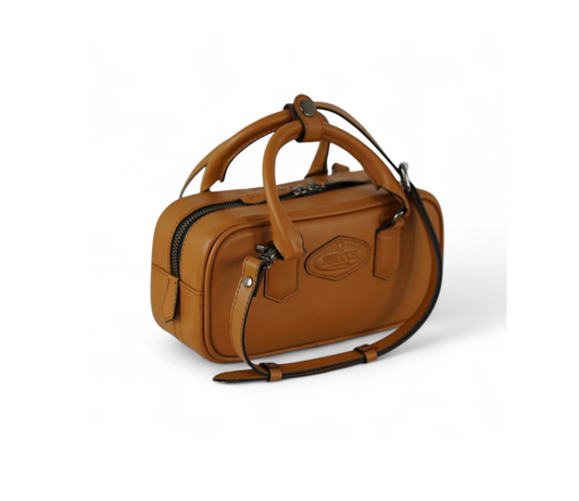 Louis European Leather Mini Barrel Bag