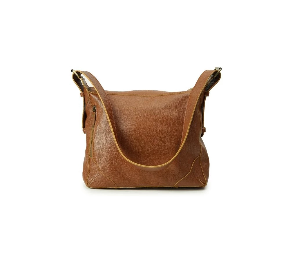 Chalya Leather Slouchy Hobo