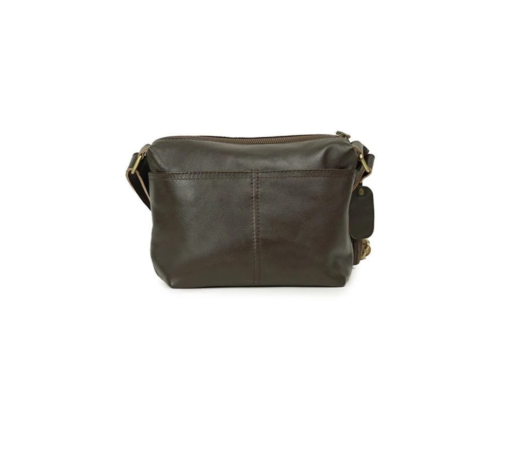 Bertha Leather Multi-Pocket Crossbody