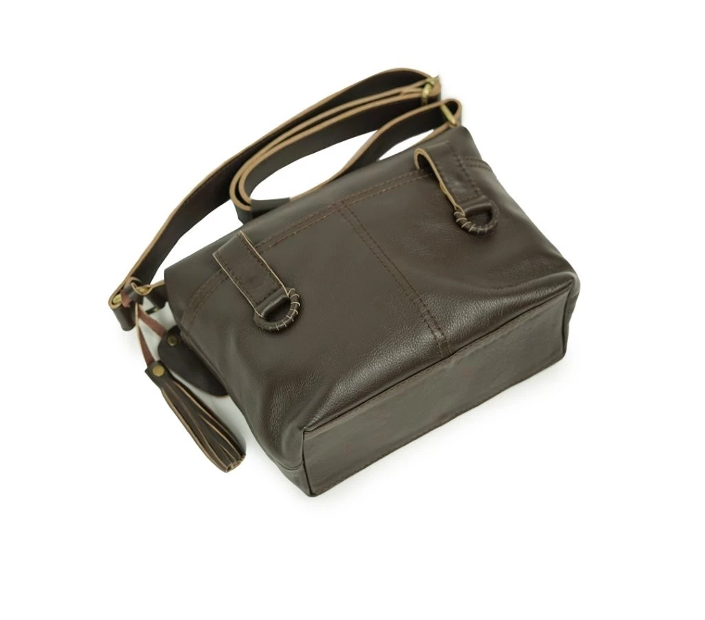 Bertha Leather Multi-Pocket Crossbody