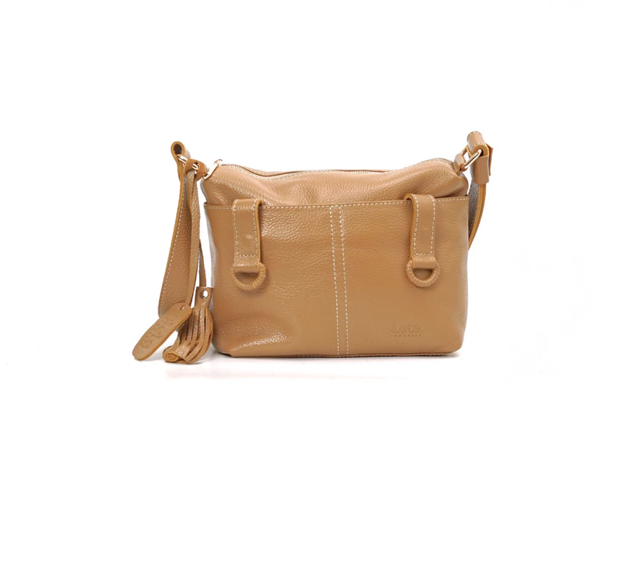 Bertha Leather Multi-Pocket Crossbody