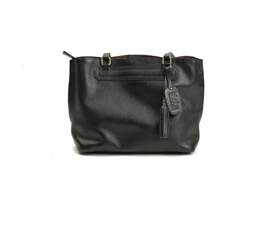 Rachel Leather Shoulder Tote