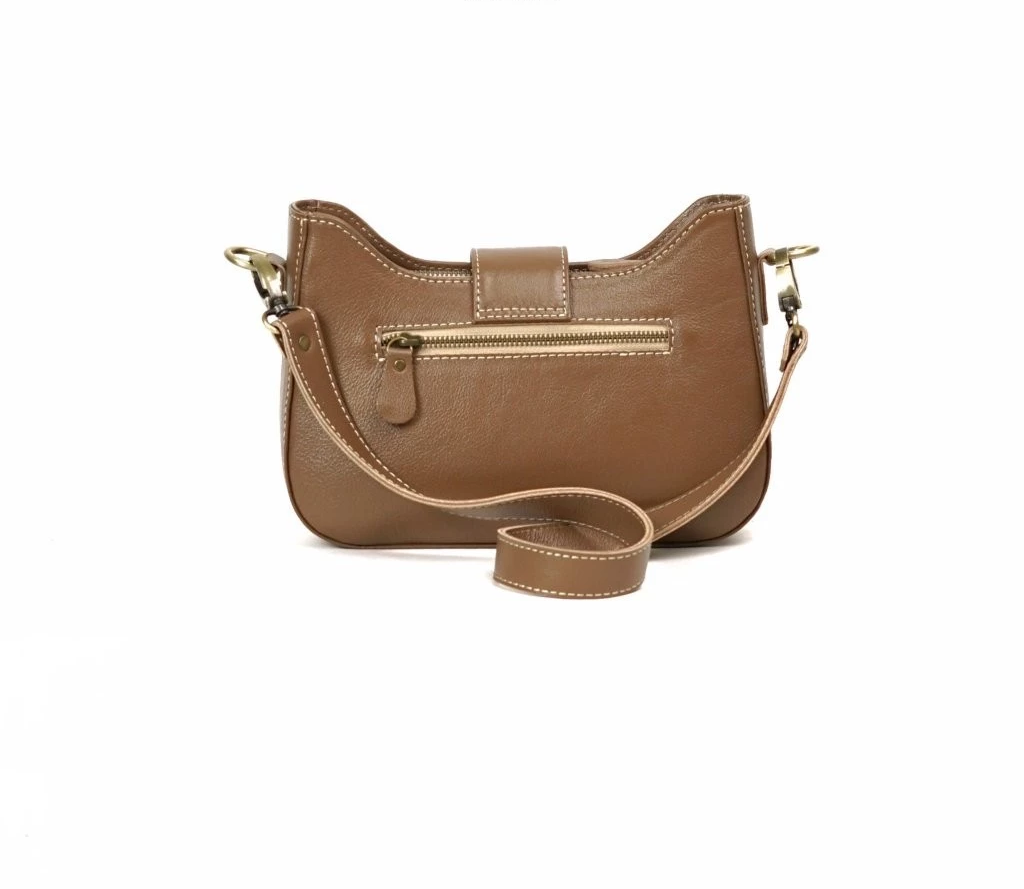 Mika Convertible Leather Shoulder Bag