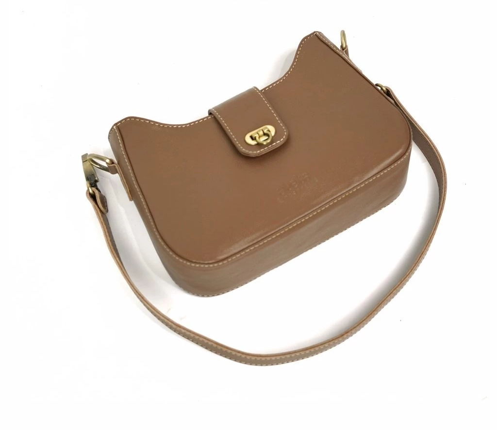Mika Convertible Leather Shoulder Bag