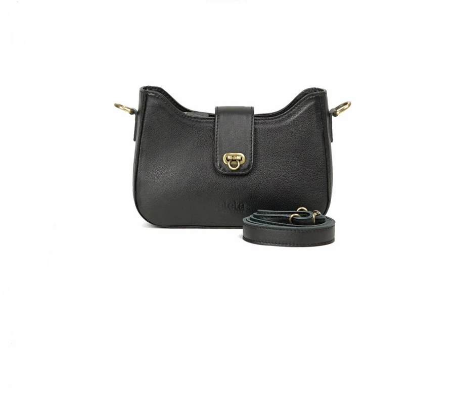 Mika Convertible Leather Shoulder Bag