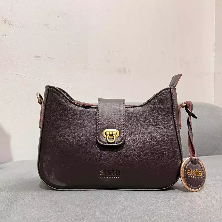 Mika Convertible Leather Shoulder Bag
