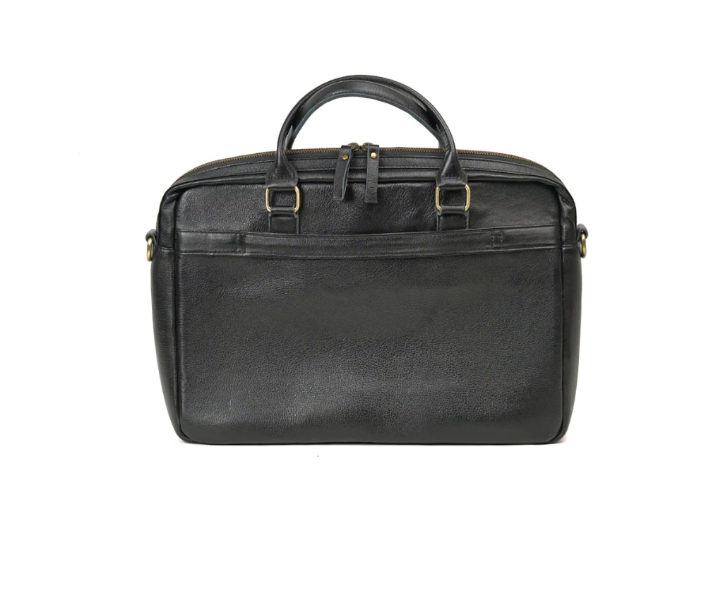 Laya Leather Laptop Briefcase
