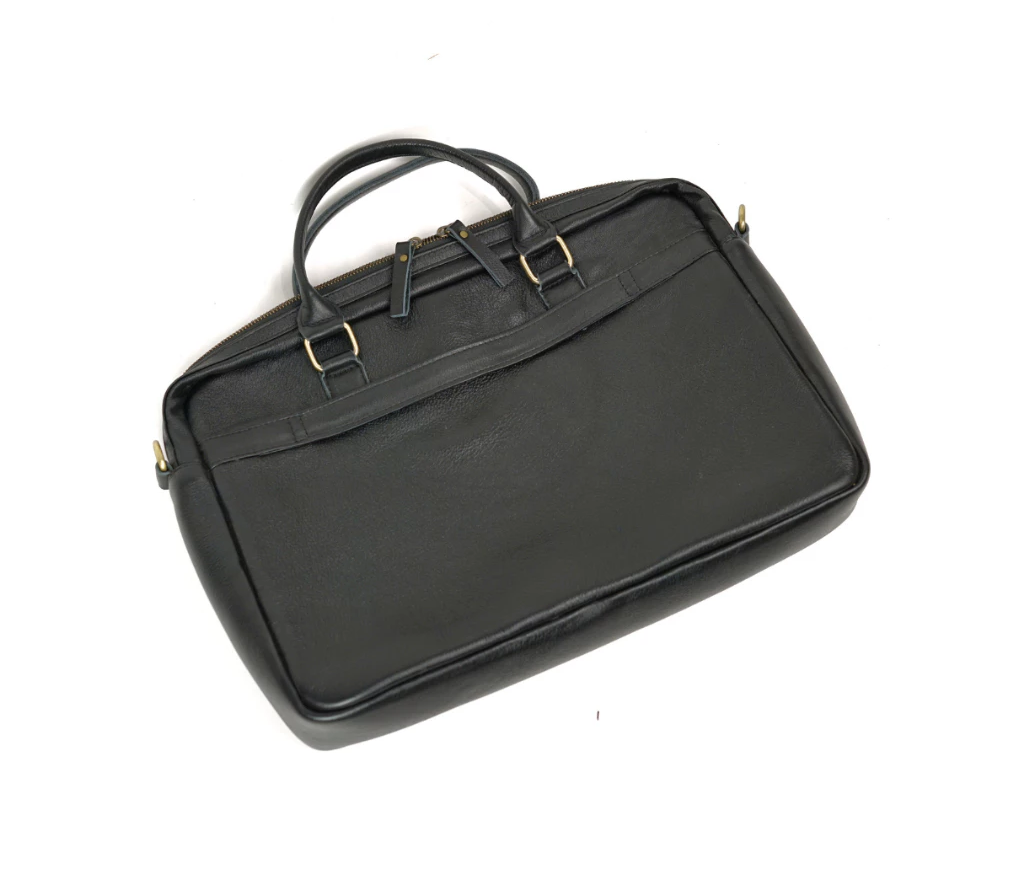 Laya Leather Laptop Briefcase