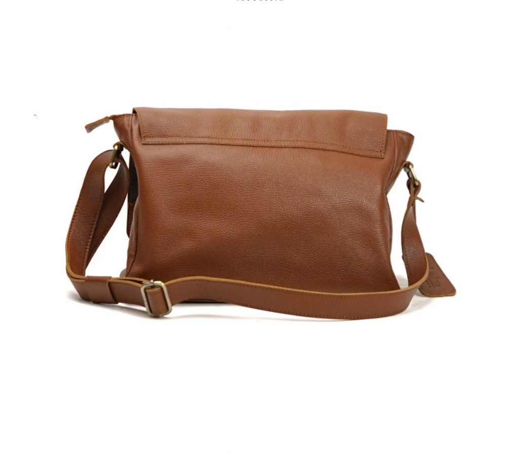 Lewis Leather Messenger Bag