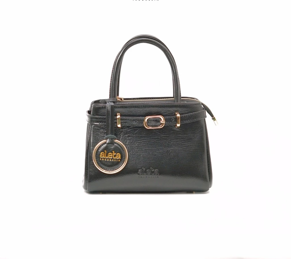 Giselle Belted Leather Mini Tote