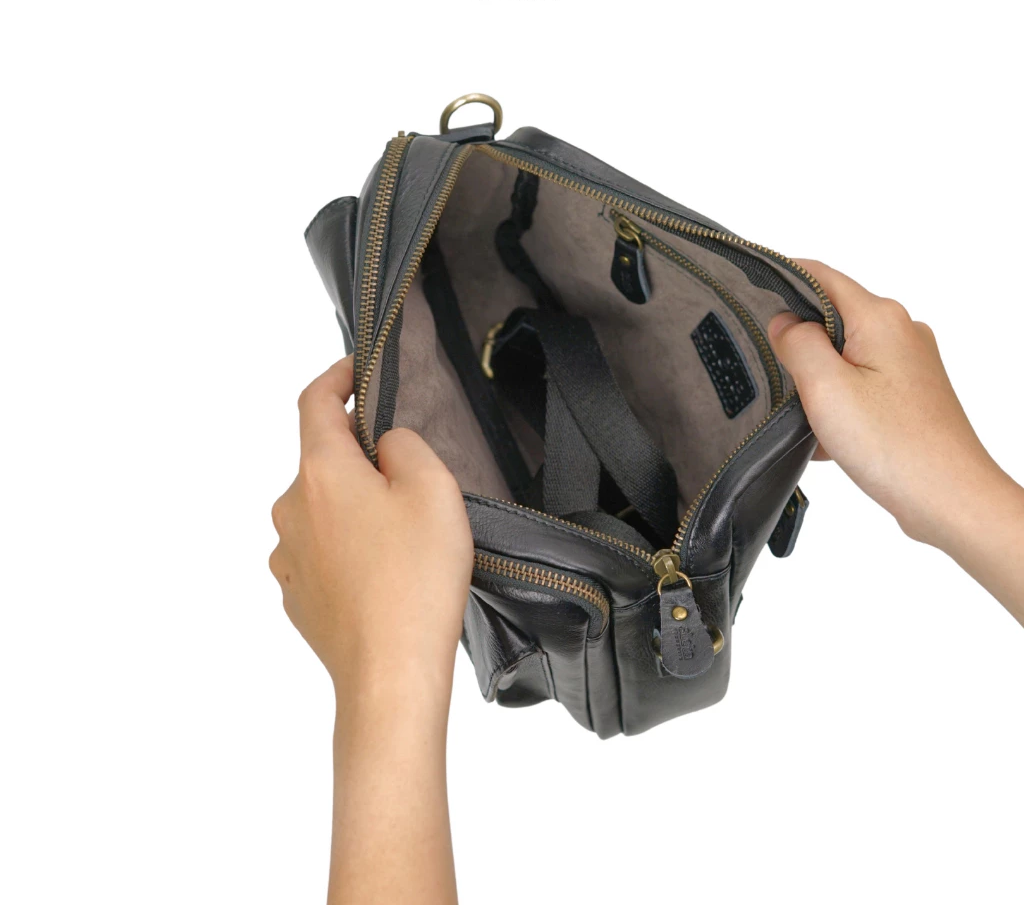 Hugo Leather Crossbody