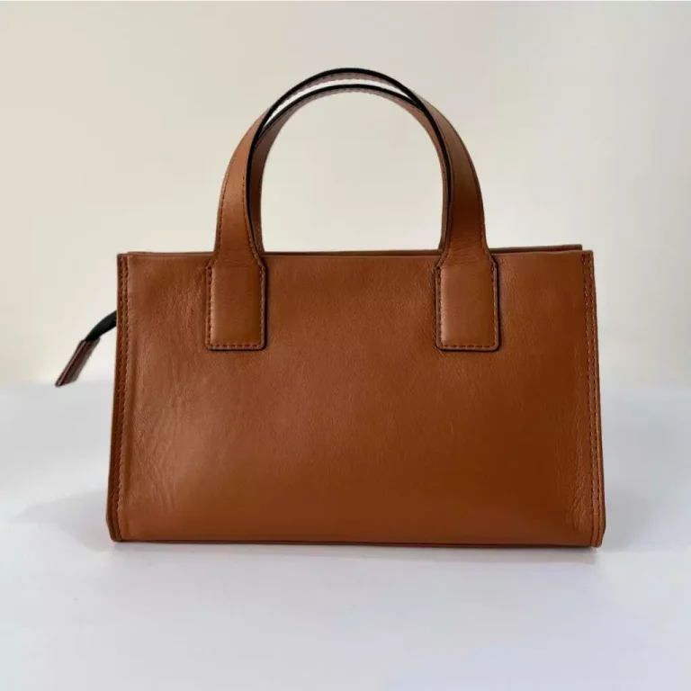 Praha Mini East-West Leather Tote