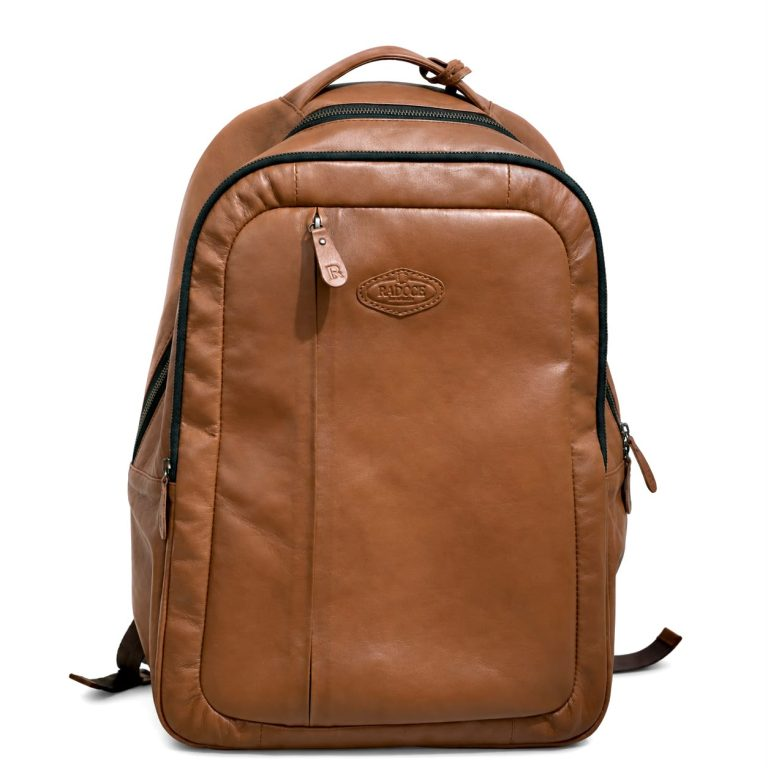 Sake Leather Executive Laptop Backpack
