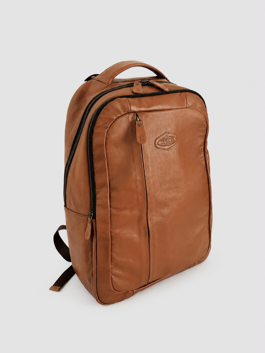 Sake Leather Executive Laptop Backpack