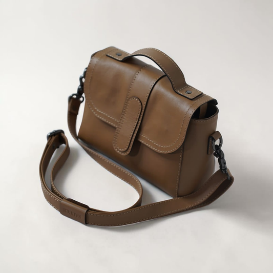 Belize European Leather Satchel Crossbody