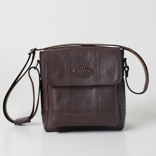 Nebula European Leather Courier Crossbody