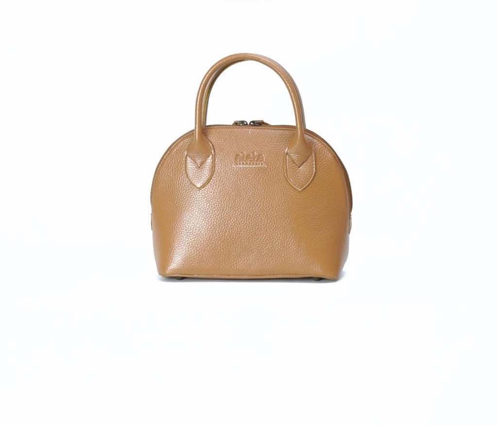 Naomi Leather Dome Handbag