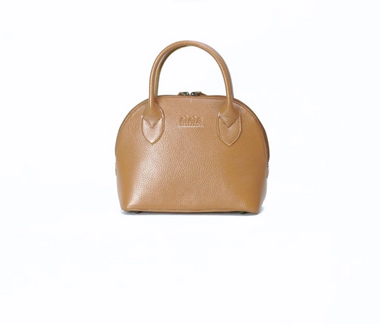 Naomi Leather Dome Handbag