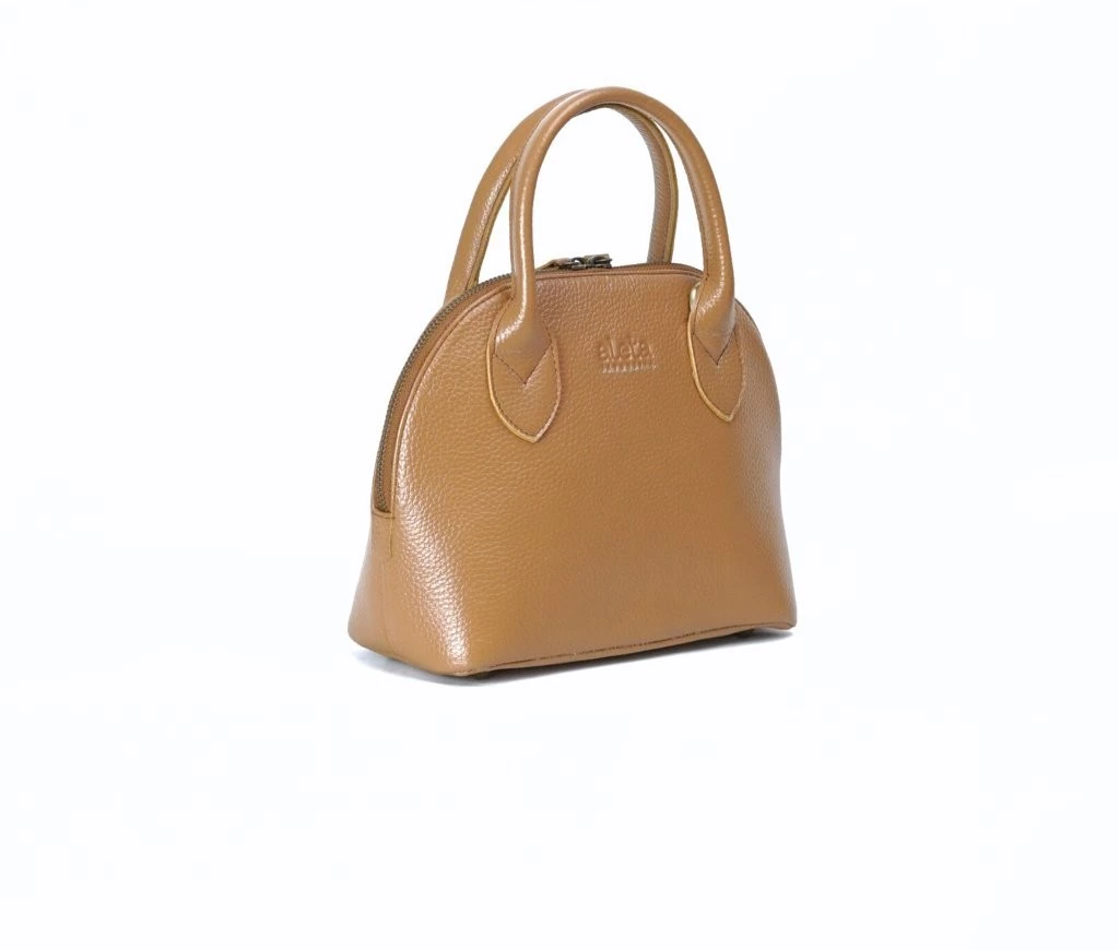 Naomi Leather Dome Handbag