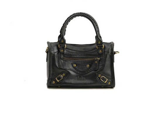 Janeth Leather Edge Crossbody