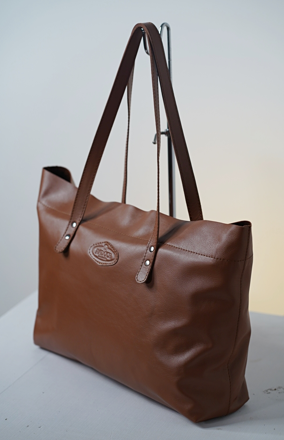 Ferro European Leather Slouchy Tote